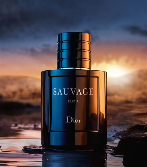 dior sauvage elixir transparent